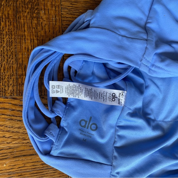 Alo Movement bras. One blue medium. One black large. - Picture 4 of 9